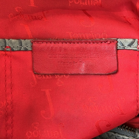 JENRIGO Python Embossed Genuine Leather shoulder bag - Picture 8 of 10